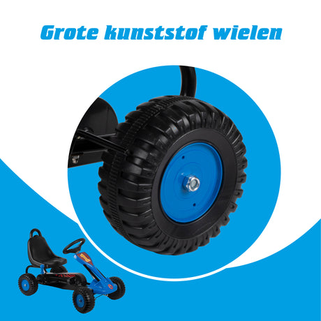 Skelter Staal Blauw