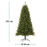 Giftsome Kunstkerstboom 185 cm - maximondo