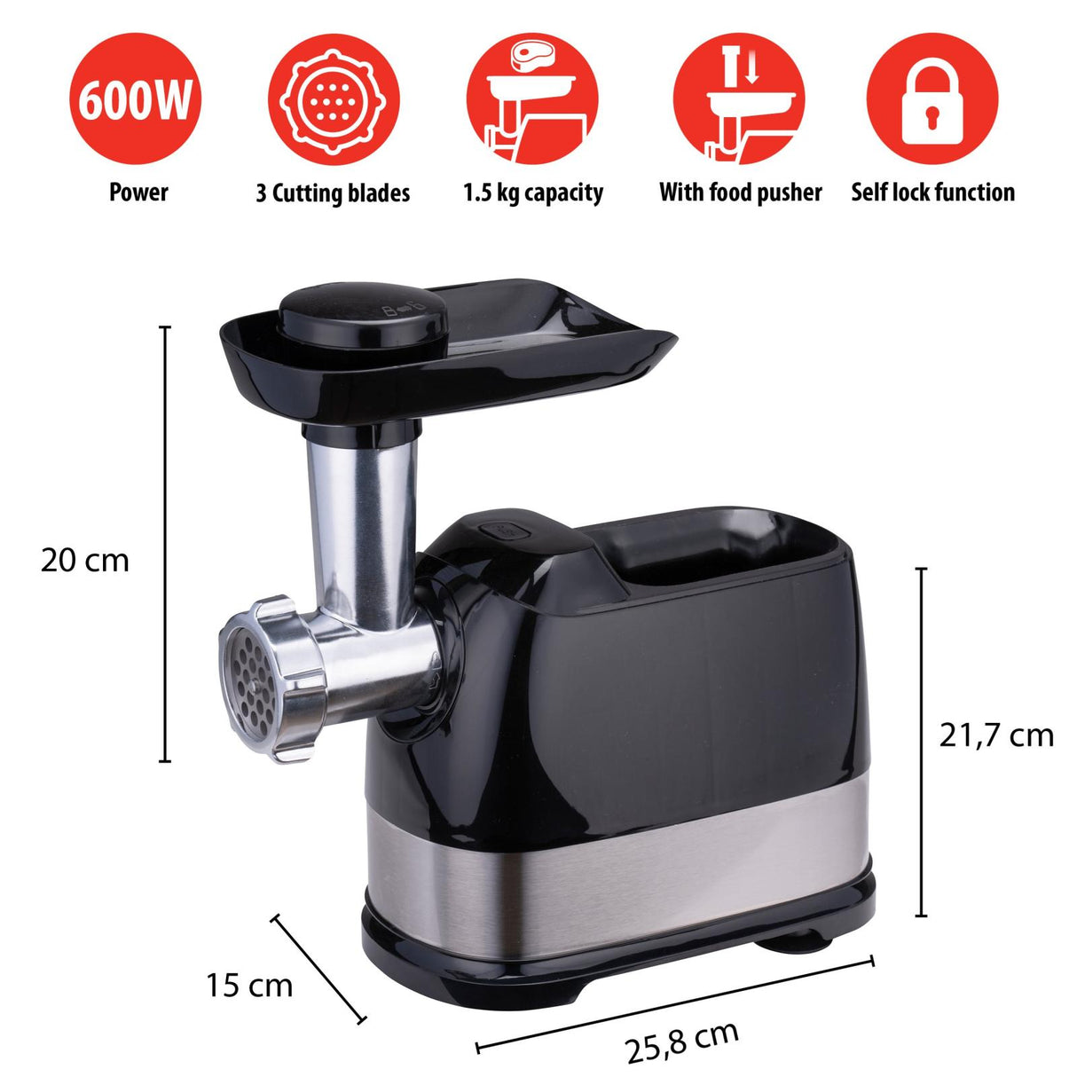 Meat Grinder 230V 600W