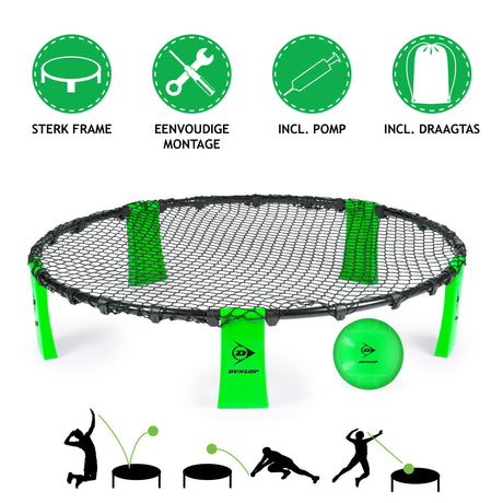 Dunlop Spyderball Set Incl. Reistas - maximondo