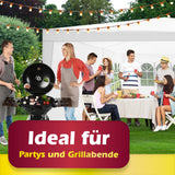 Partytent met 6 Zijwanden 3 x 6 Meter Wit