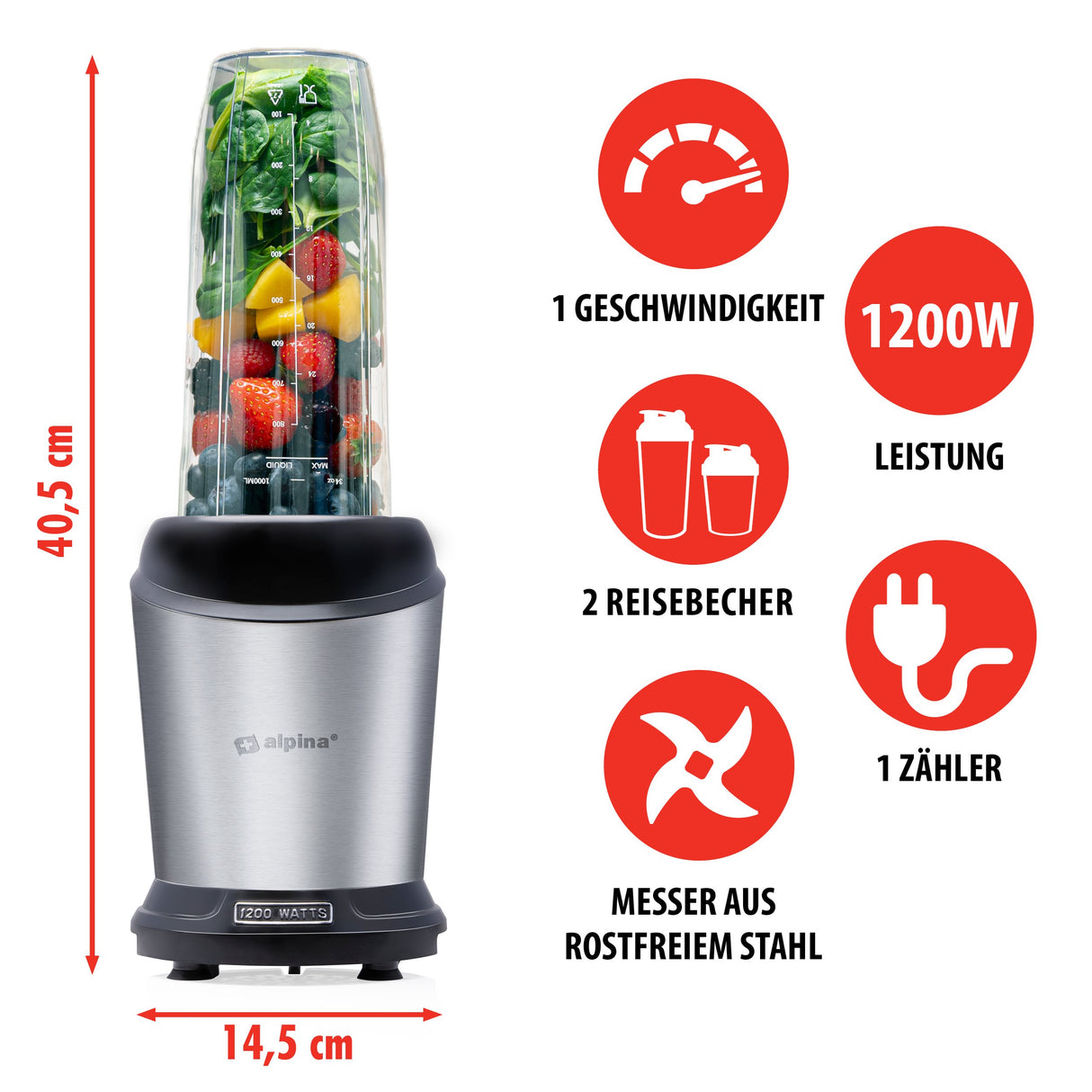 Smoothie Maker 1200 W