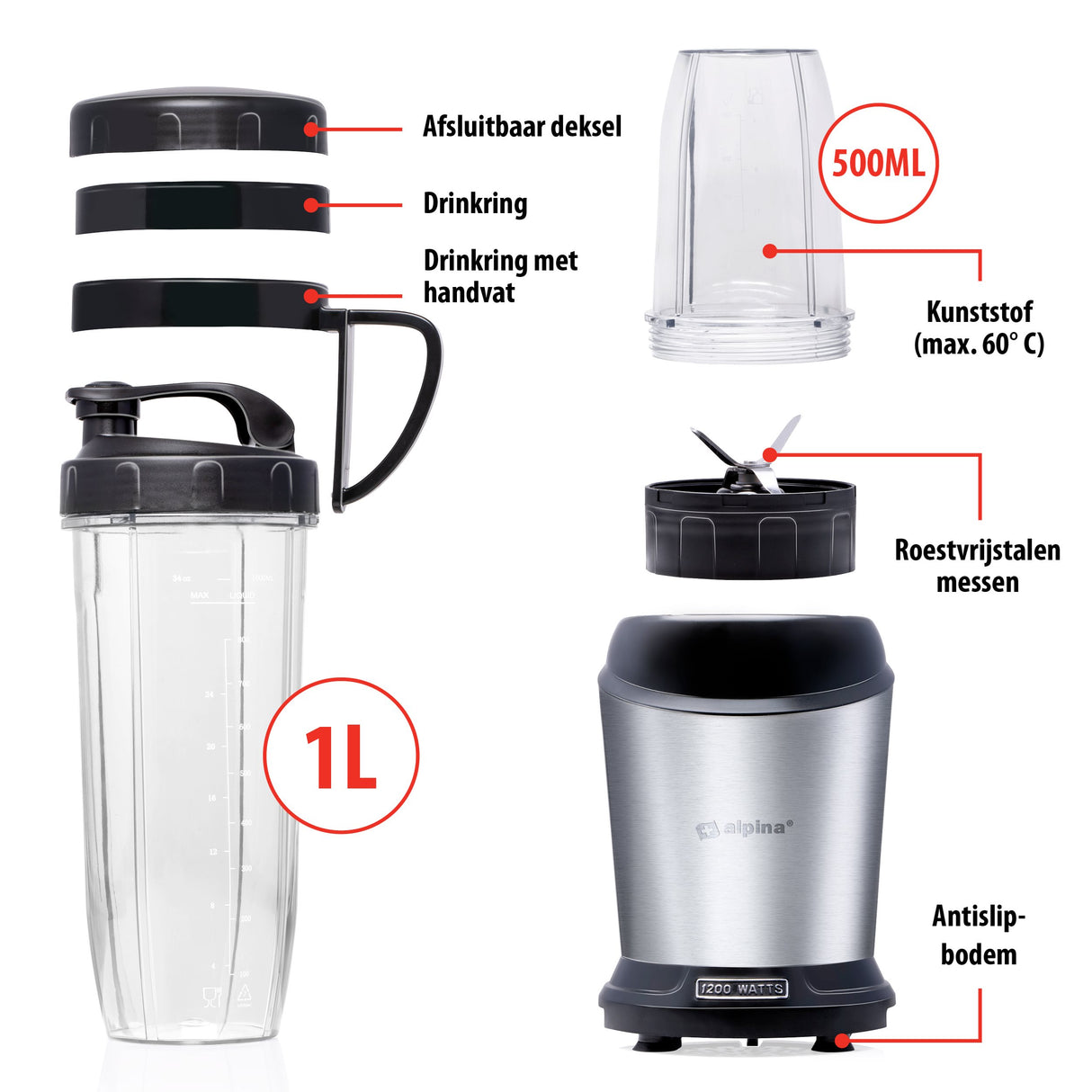 Smoothie Maker 1200 W