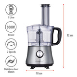 3-in-1 Foodprocessor 600W