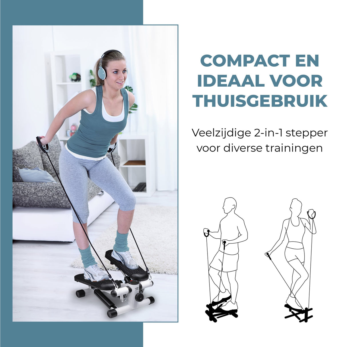 Stepper Fitness met Digitaal Display