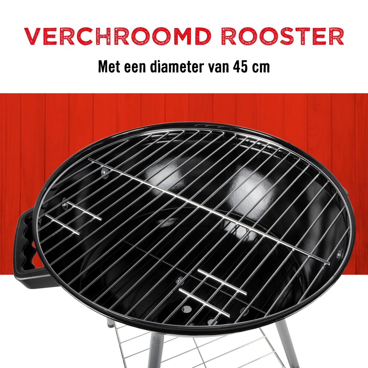 Barbecue Ø 45 cm Houtskool