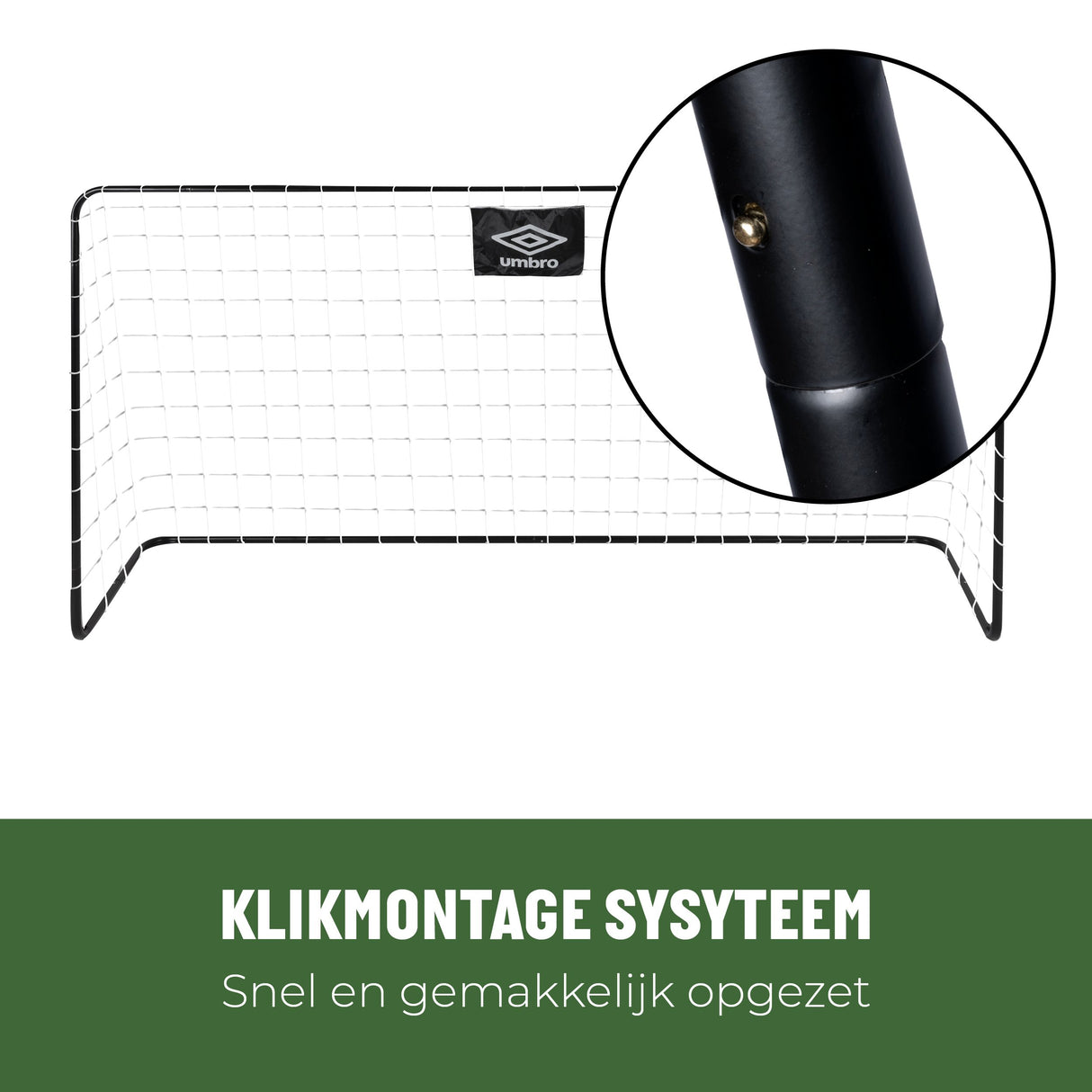 Voetbaldoel 182 x 122 x 61 cm
