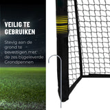 Voetbaldoel Metaal 240 x 160 x 85 CM