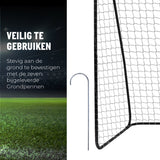 Voetbaldoel 300 x 120 x 205 cm