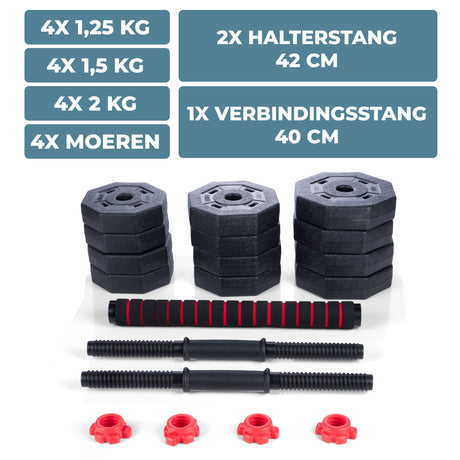 Umbro Gewichten Set Max. 20KG - maximondo