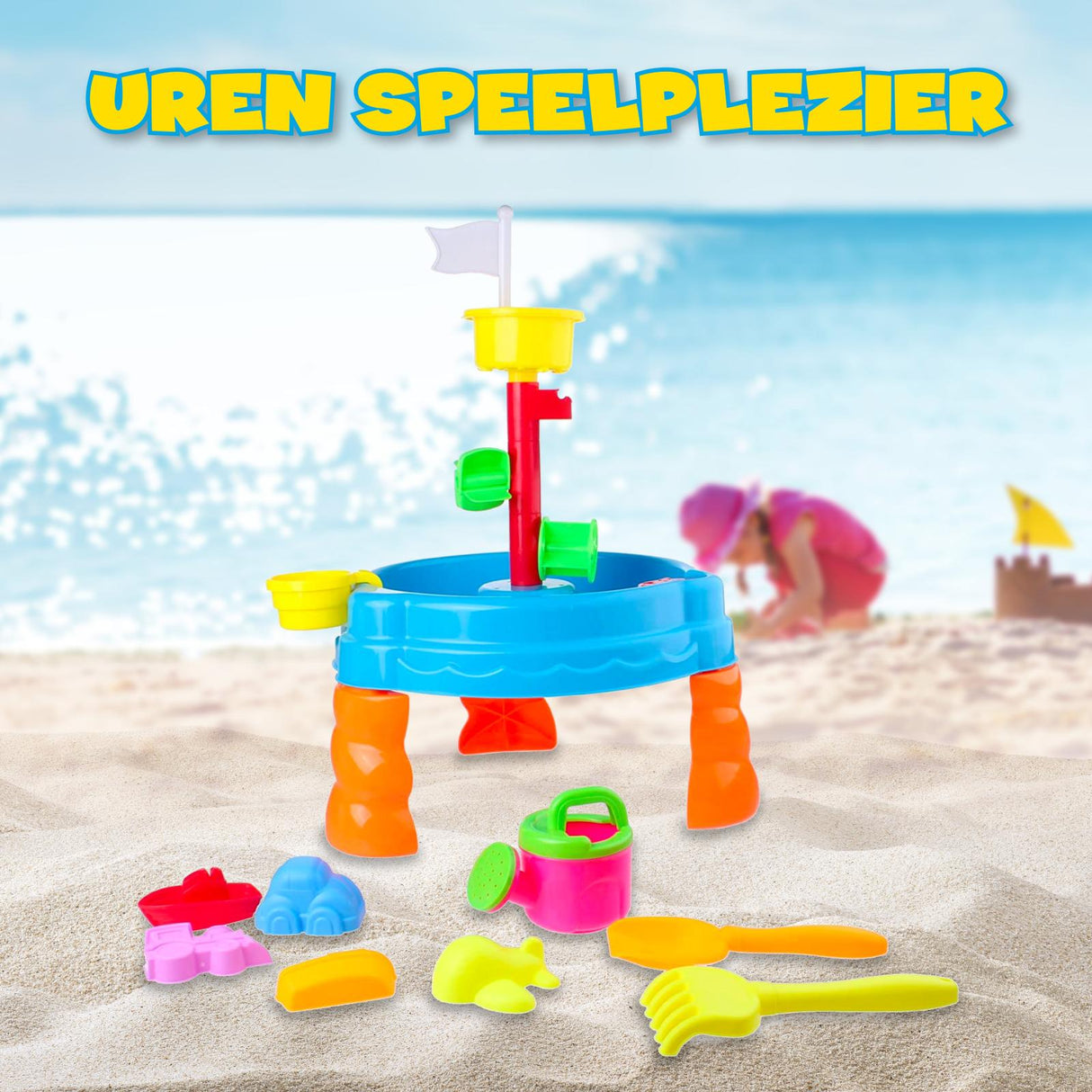 Zand- en Watertafel met Accessoires