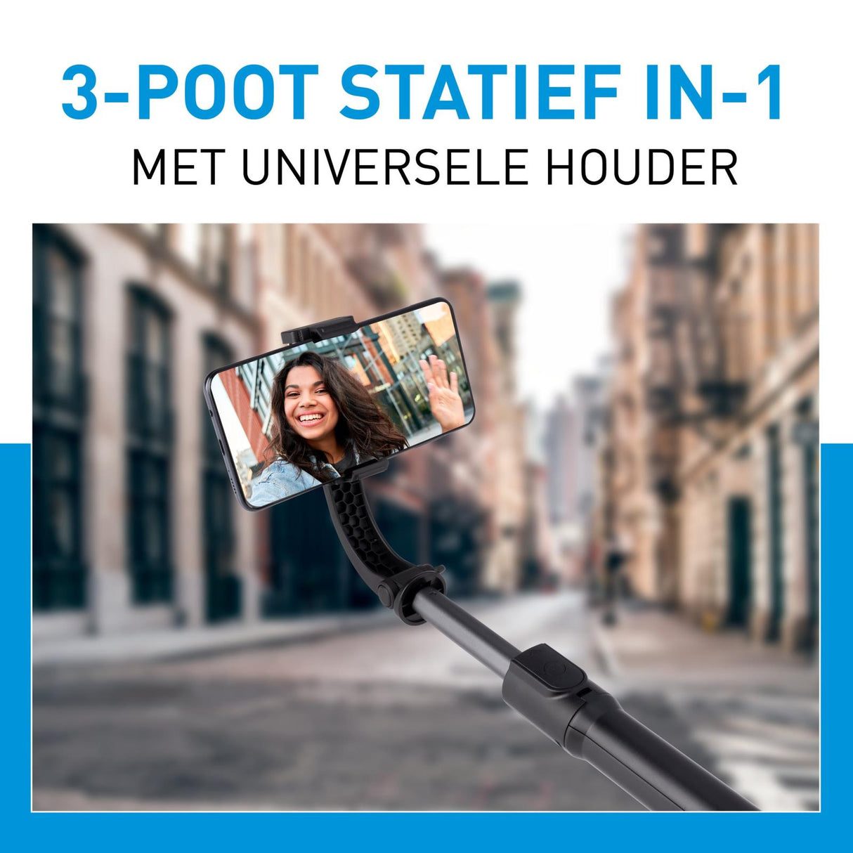 Selfie stick stabilizer tripod