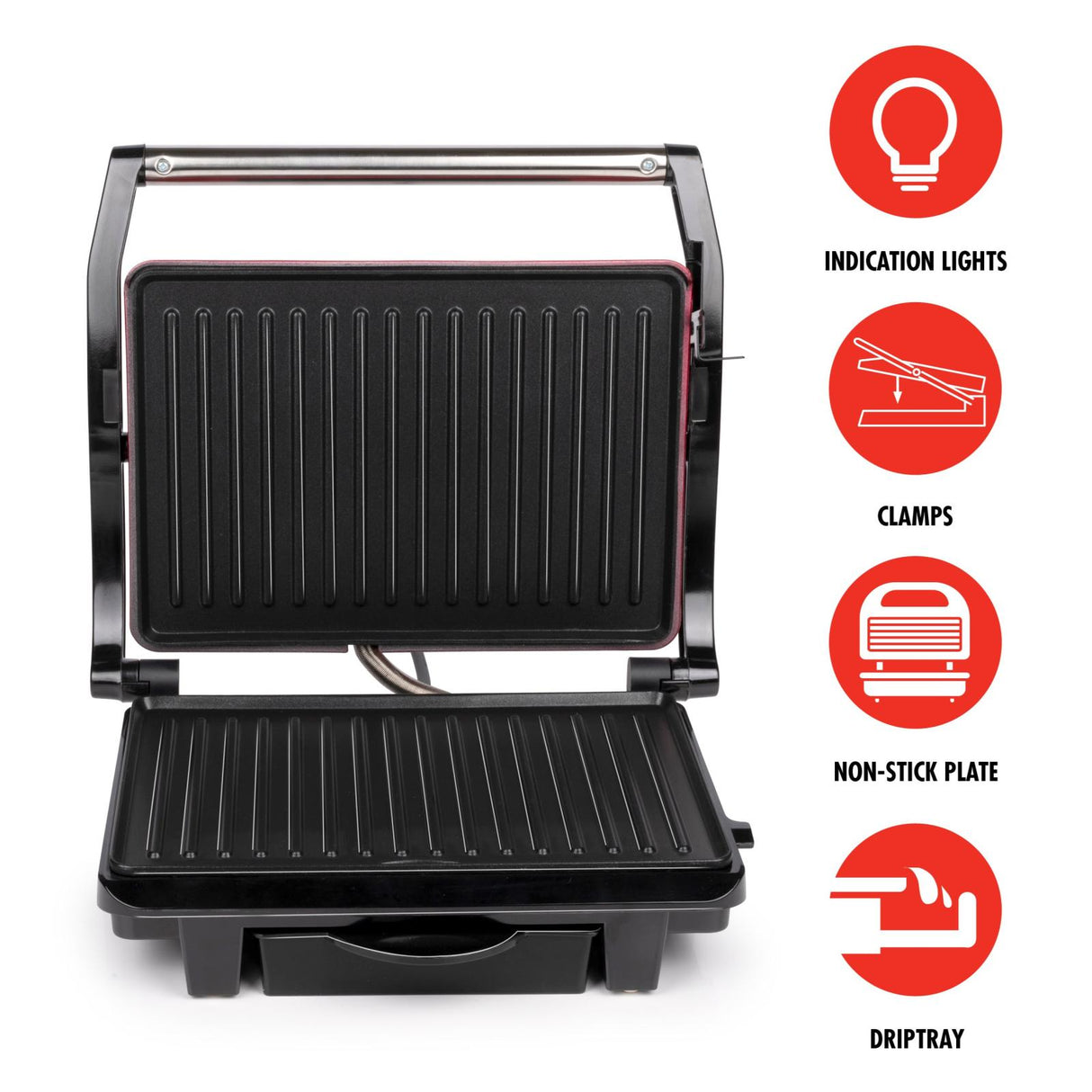 Contact grill 220-240V 1000W