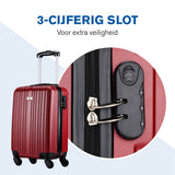 Kofferset 2 delig rood