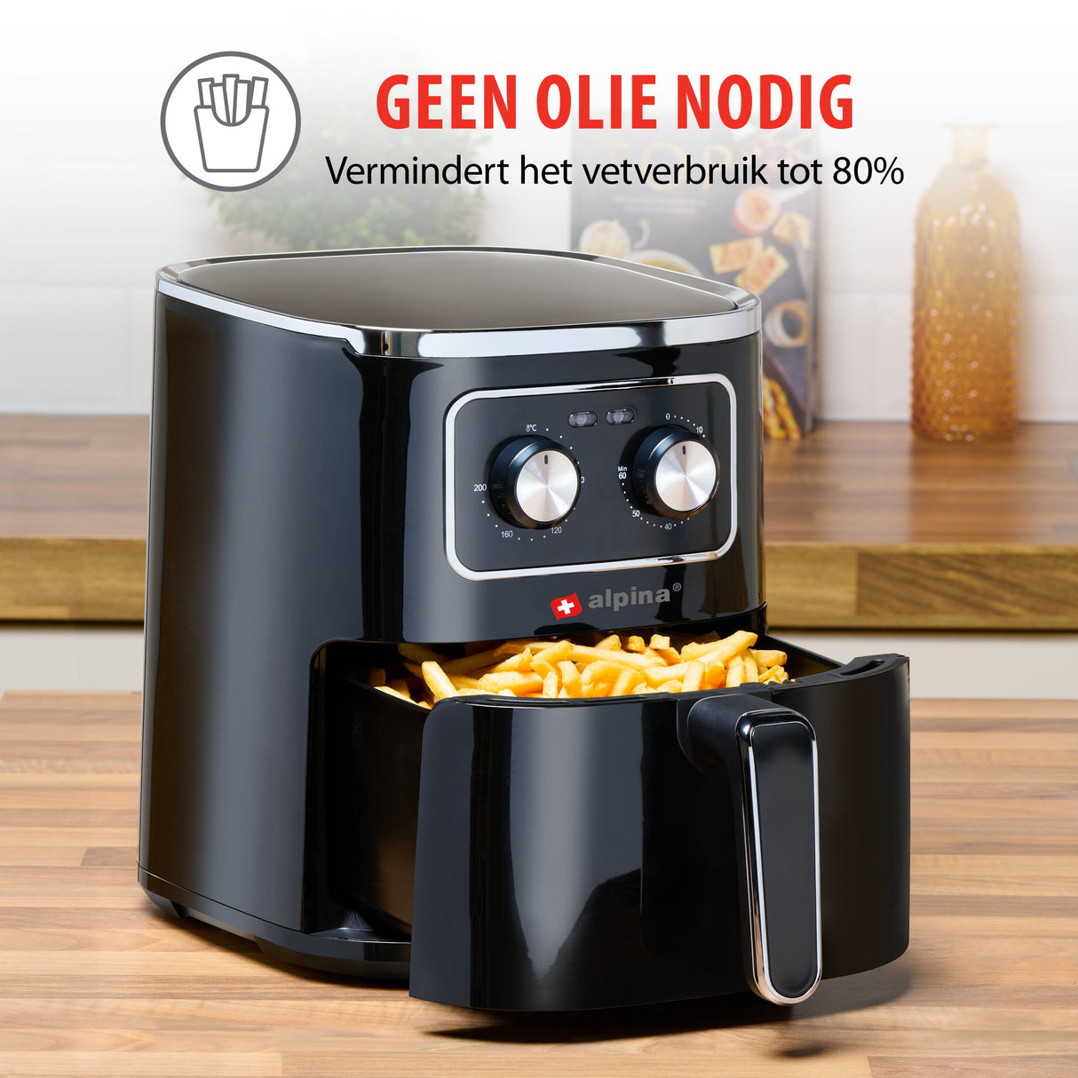 Airfryer 230V 4.5L 1400W