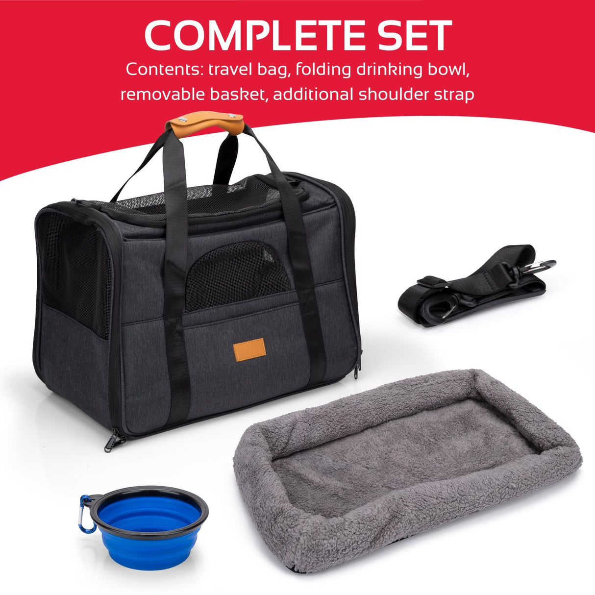 Pet transport set