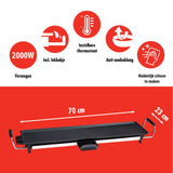 alpina Grillplaat 70x23 CM