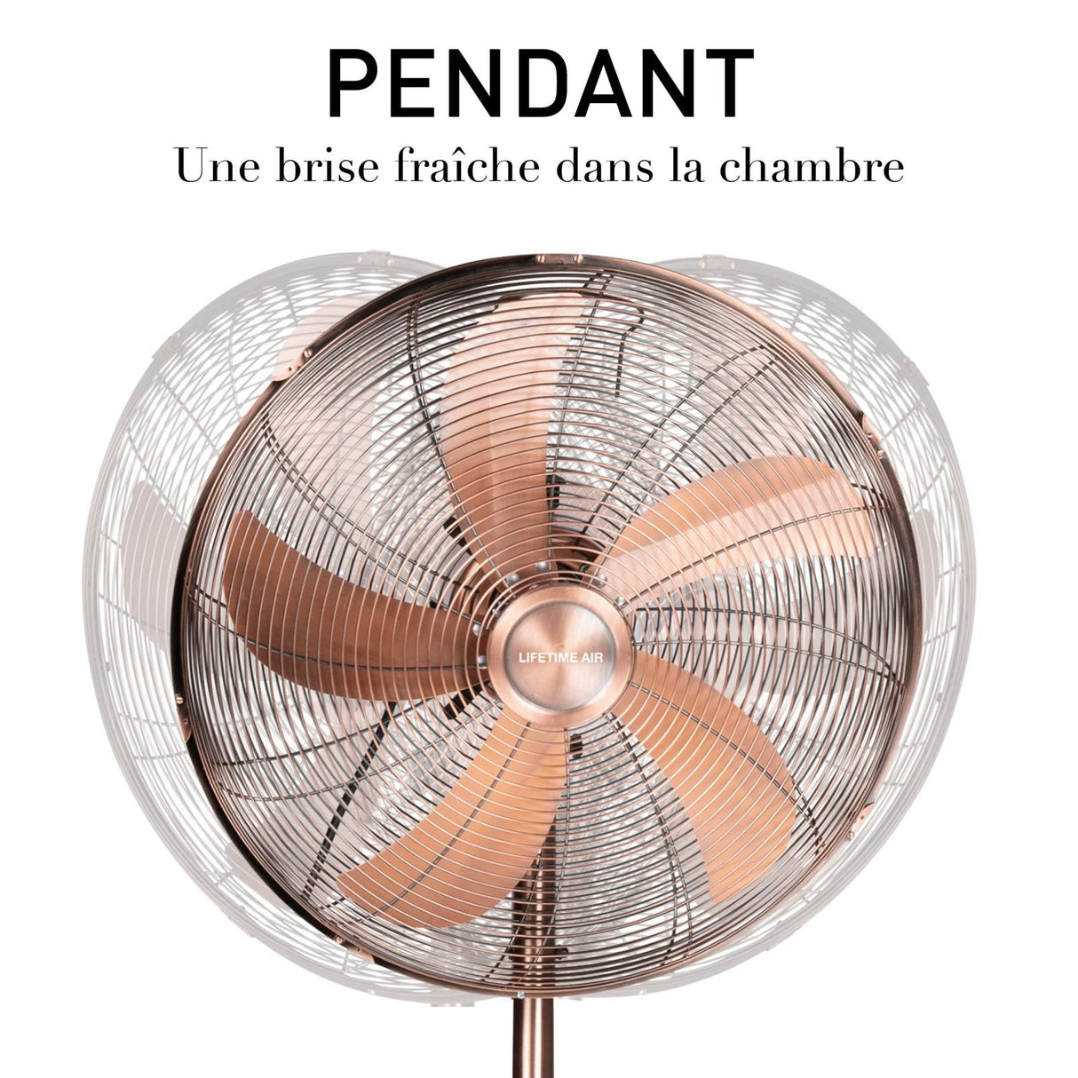 Fan standing 45cm 50W 230V