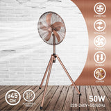 Fan standing 45cm 50W 230V