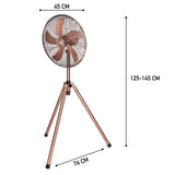 Fan standing 45cm 50W 230V