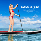 SUP Board Opblaasbaar Rood/Wit