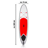 SUP Board Opblaasbaar Rood/Wit