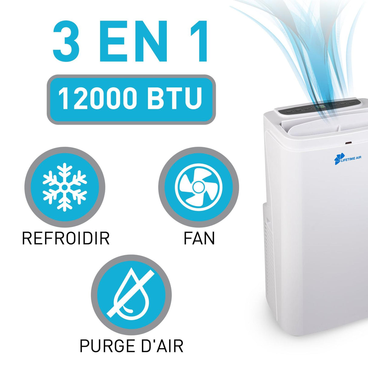 Airco 3-in-1 12000 BTU