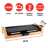 Teppanyaki Bakplaat 2000W 43 x 22.5 CM