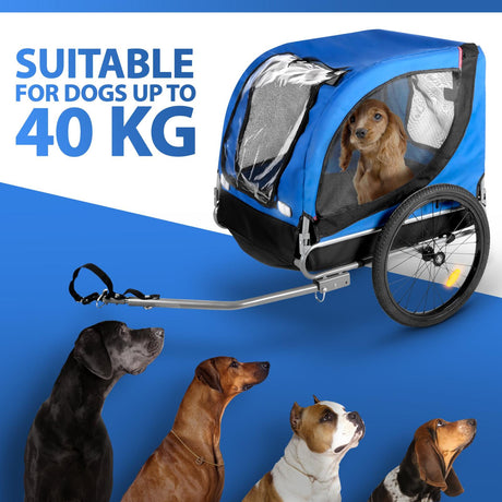Fietskar Hond Opvouwbaar - maximondo