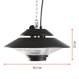 alpina Infrarood Terrasverwarmer 1500W - maximondo