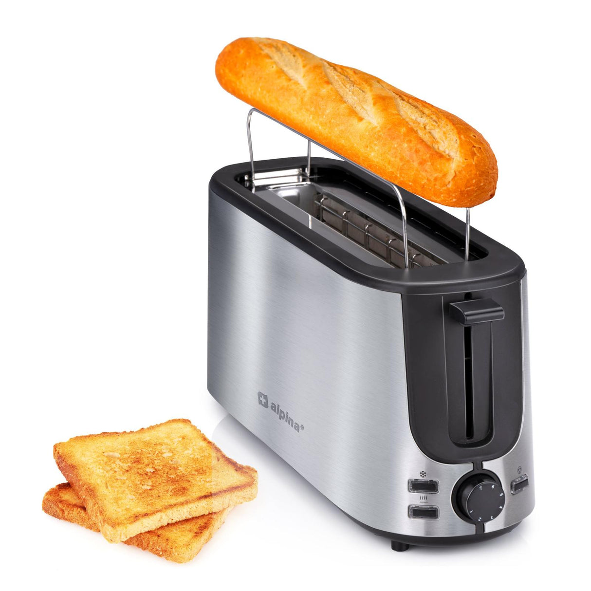 Toaster 230V SS 1000W B