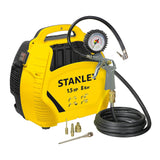 Stanley Compressor 8Bar Olievrij - maximondo