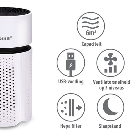 Airpurifier USB 1.5W