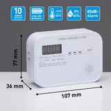 Carbon monoxide (CO) detector 85dB