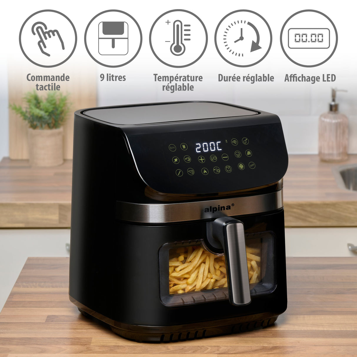 Air fryer XXL 9L