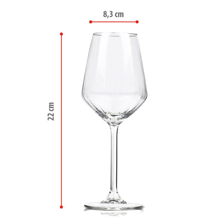 alpina Wijnglazen Witte Wijn - Set 38cl