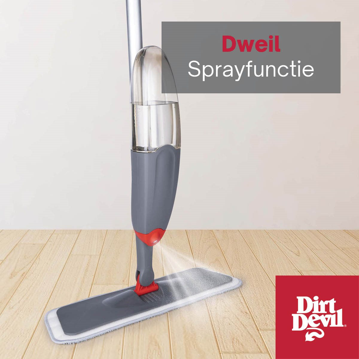 Dirt Devil Dweil met Spray, 640ML - maximondo