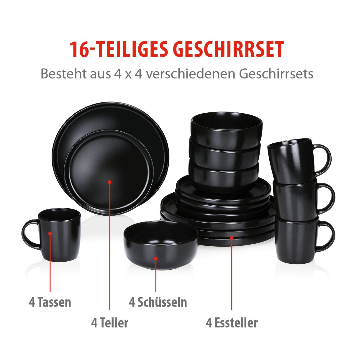 alpina Serviesset 16 Delig