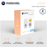 Baby monitor AM24 Audio WHT UK