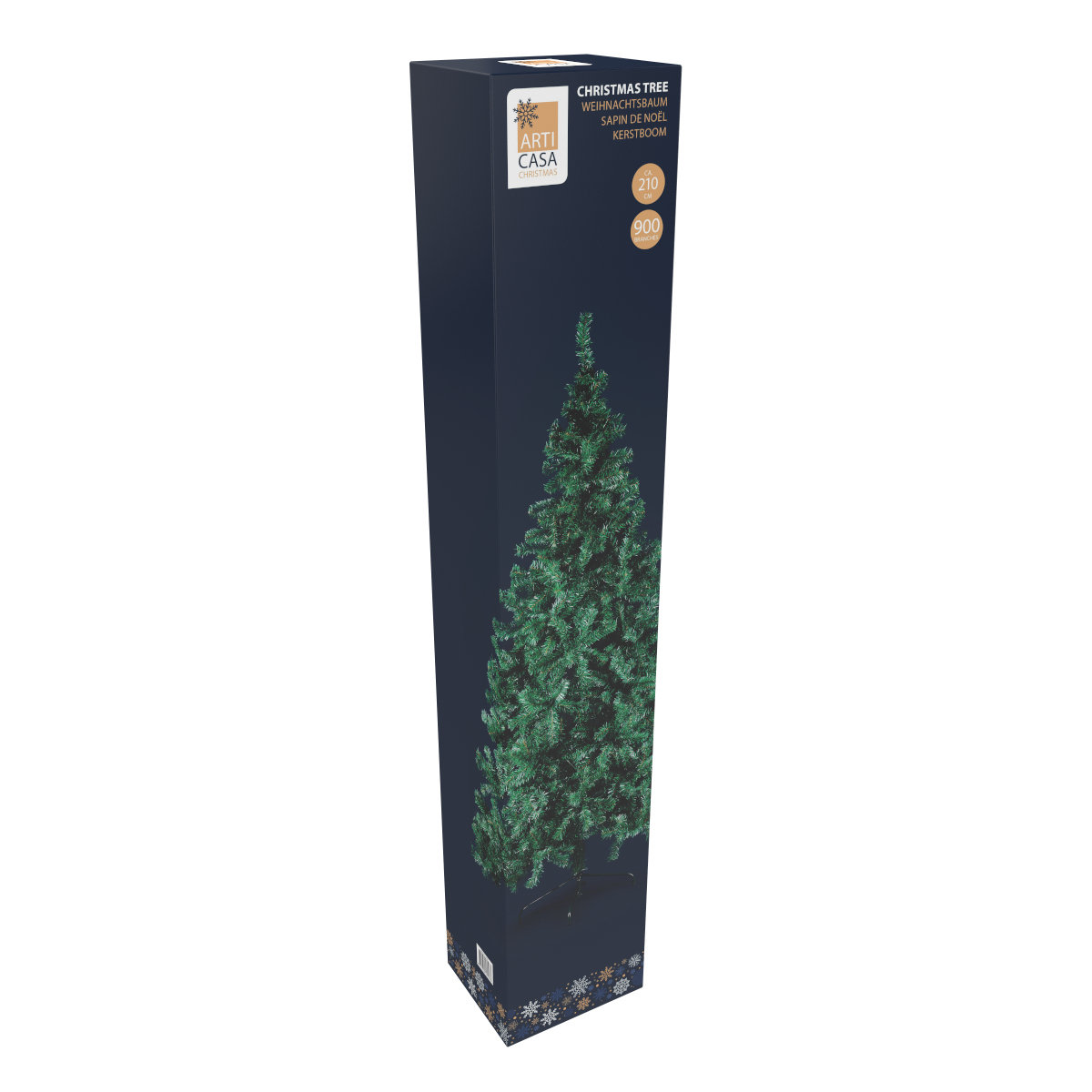 Kerstboom 210cm 900 takken