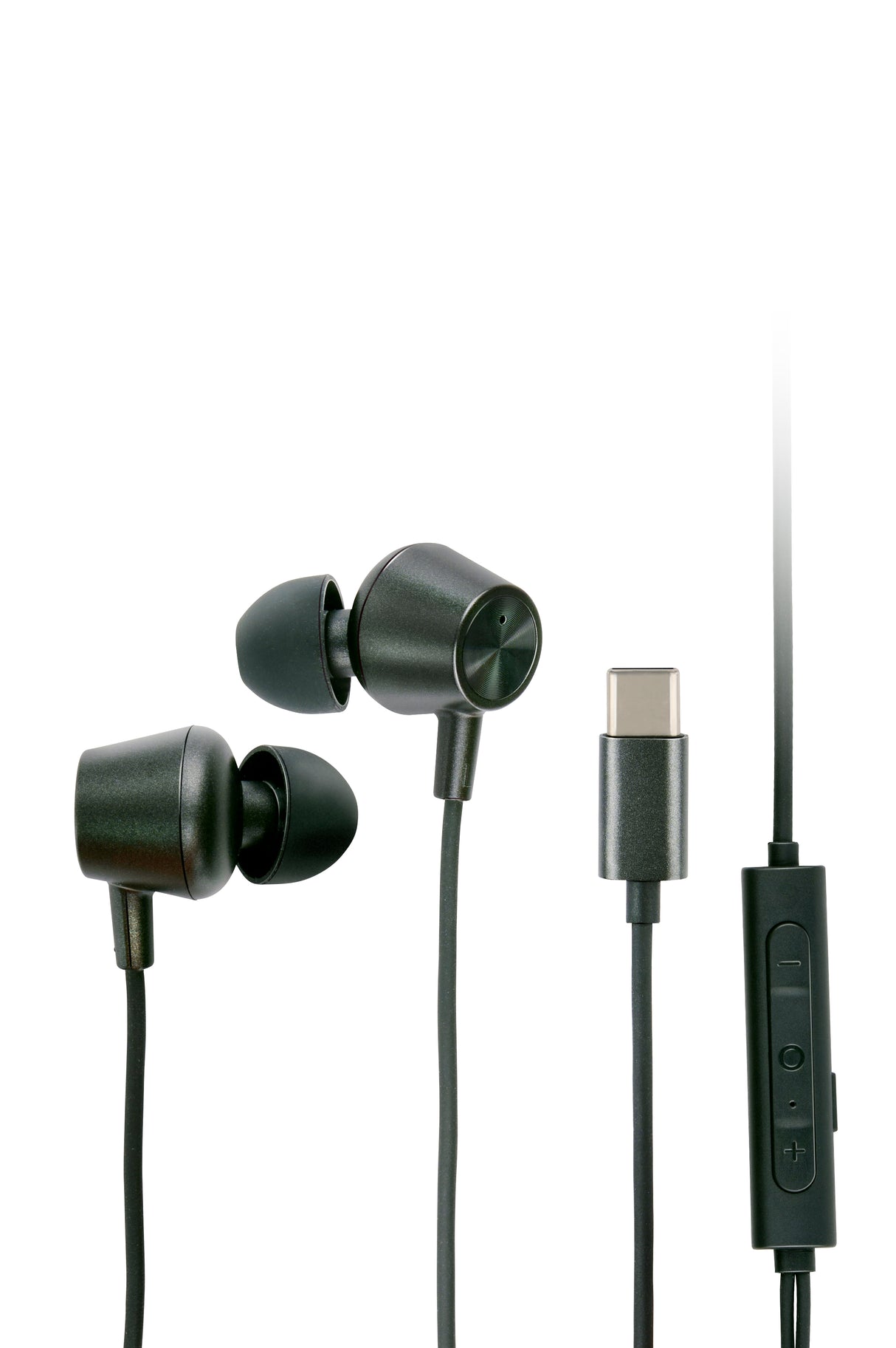 Grundig USB C Oortjes 120cm - Zwart - maximondo