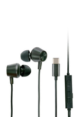 Grundig USB C Oortjes 120cm - Zwart - maximondo