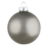 Kerstballen Zilver 6 Stuks