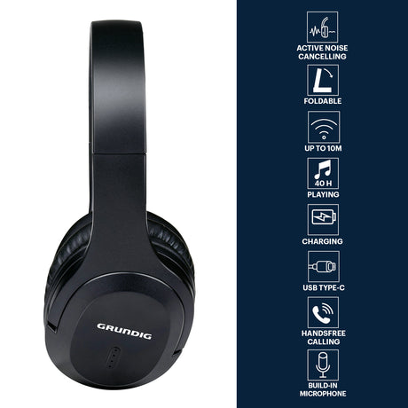 Grundig Draadloos Koptelefoon