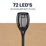 Grundig Solar Tuinfakkel 72cm