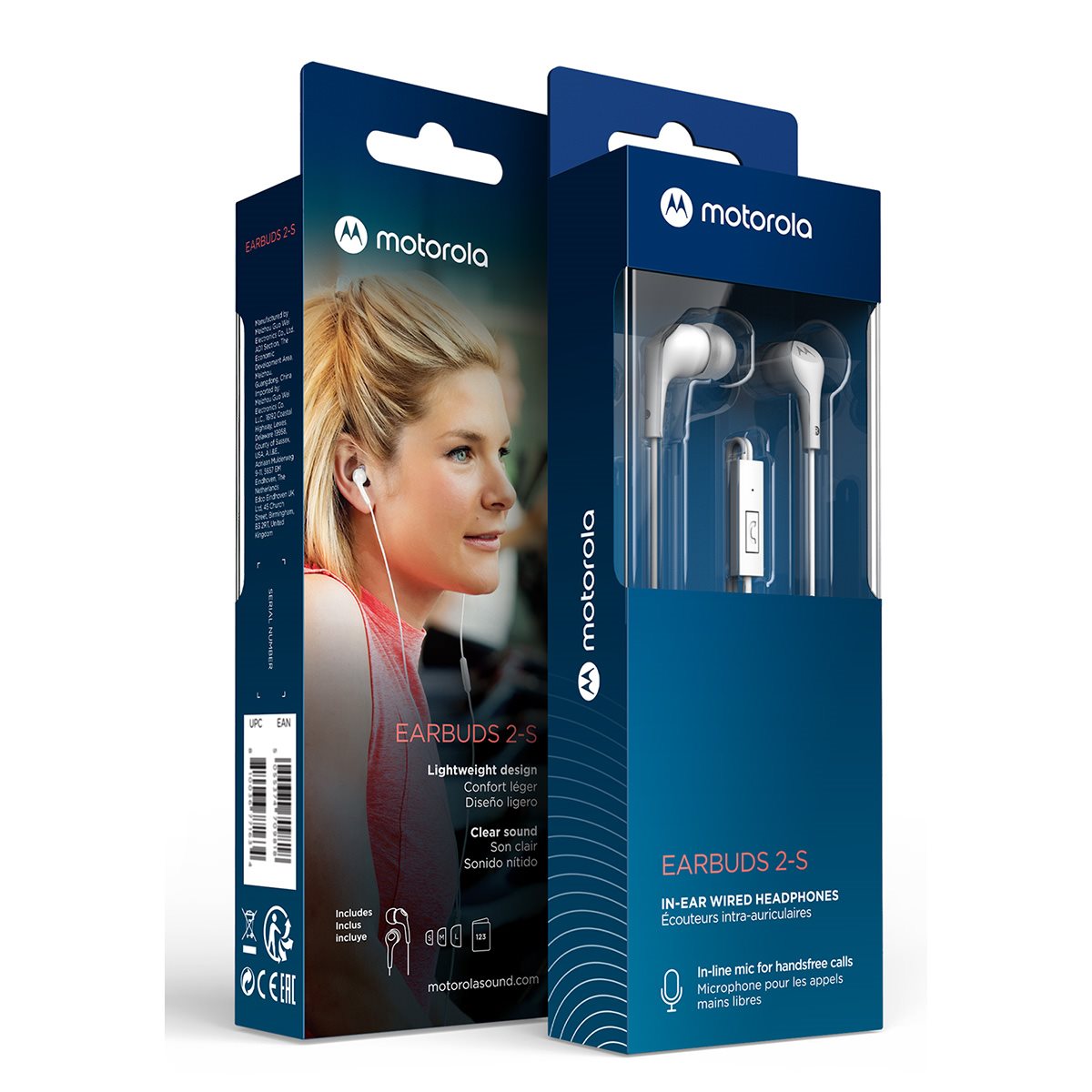 In-Ear Oordopjes 2-S Wit