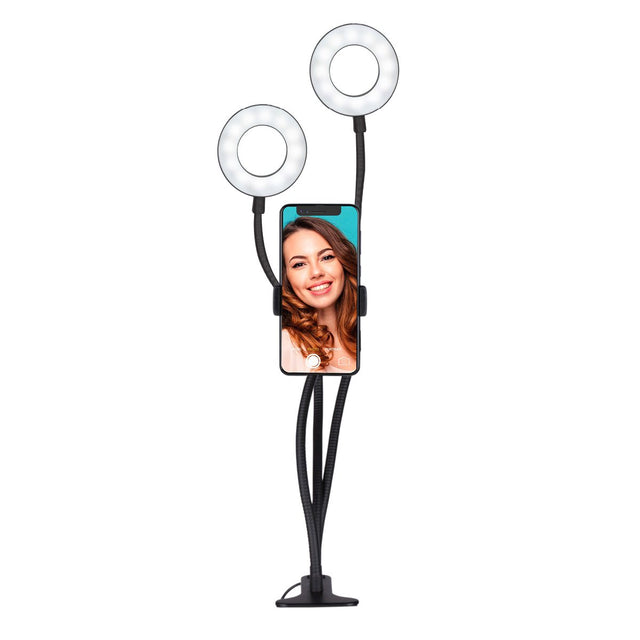Grundig Selfie Studio Ringlamp Tafelklem - maximondo