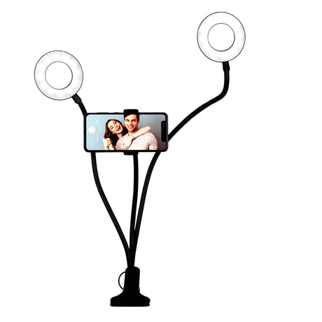 Grundig Selfie Studio Ringlamp Tafelklem - maximondo