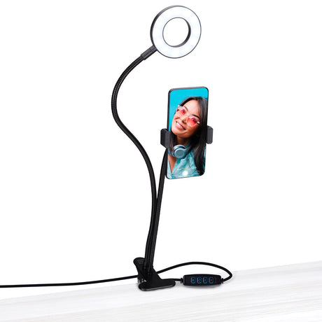Grundig Ringlicht met tafelklem - maximondo