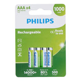Philips 4x AAA NiMH 1.2V